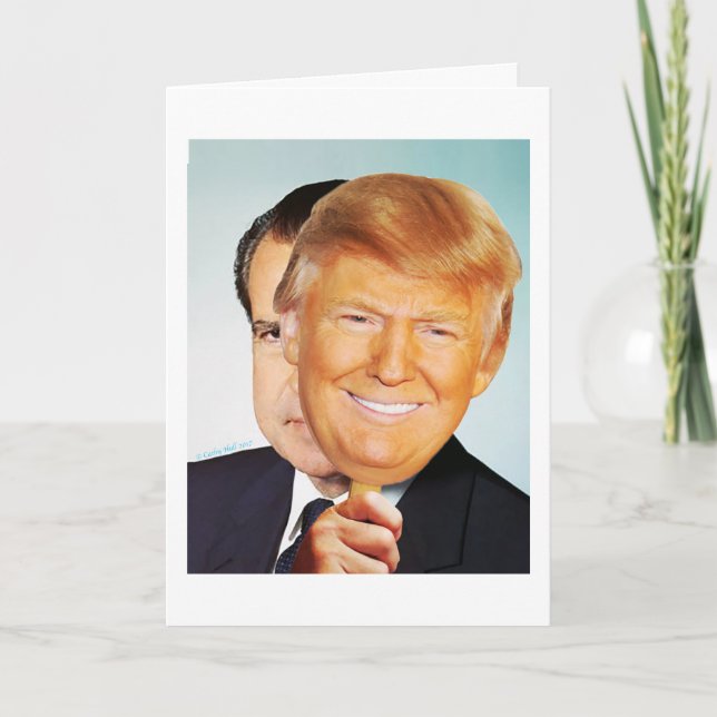 Carte Je ne suis pas un Crook Birthday Card (Devant)