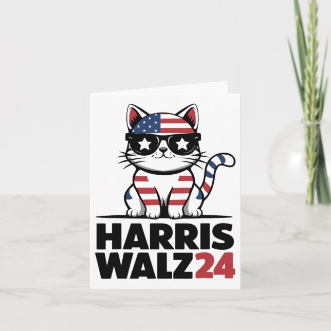 Carte Je Parle Kamala Harris Président Comma La Ameri (Devant)