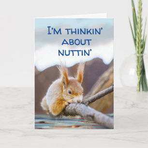 Carte Je pense à Nuttin’ mais vous obtenez sans ambages