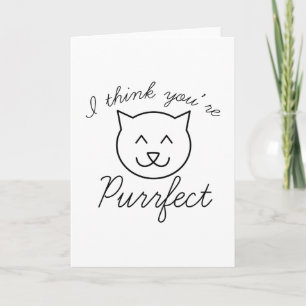 Carte Je pense que tu es parfait