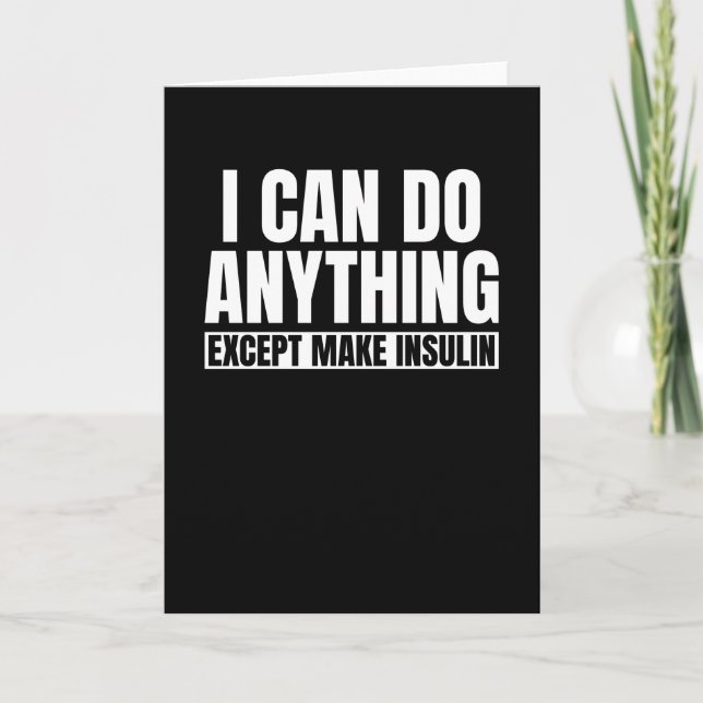 Carte Je Peux Faire Tout Sauf Faire De L'Isoline (Devant)