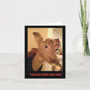 Carte Je peux voir à l'intérieur de ton âme