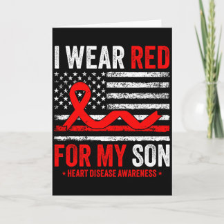 Carte Je Porte Du Rouge Pour Mon Fils Sensibilisation Au
