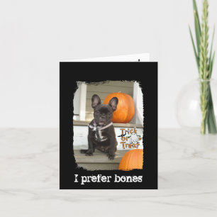 Carte Je préfère les os