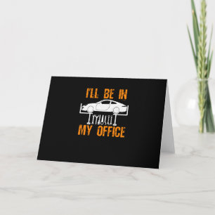 Carte Je serai dans mon bureau