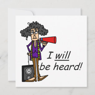 Carte Je Serai Entendu