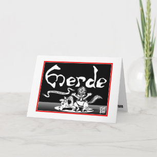 Carte Je suis DÉSOLÉ : "MERDE "