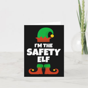 Carte Je suis le responsable de Noël du pyjama de la fam