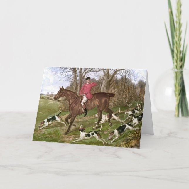 Carte Je suis parti (Devant)