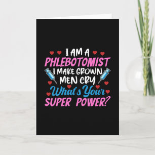 Carte Je Suis Phlebotomiste