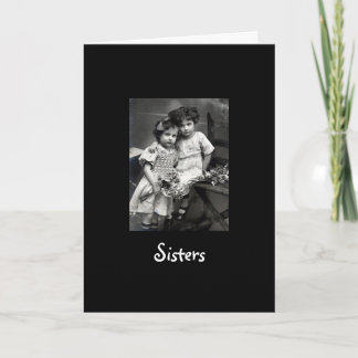 Carte Je suis si heureux vous êtes ma soeur