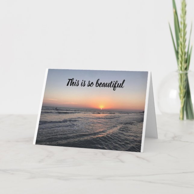 CARTE "JE SUIS TOUT À FAIT AMOUREUX DE TOI" (Devant)
