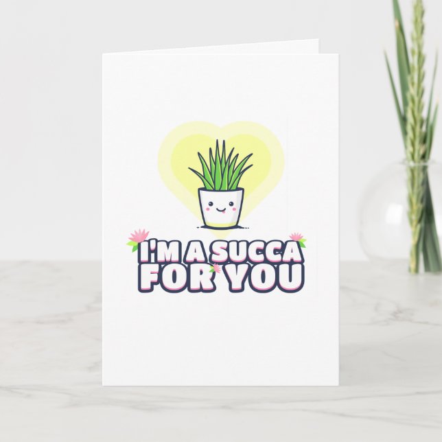 Carte Je suis un Succa pour toi (Devant)