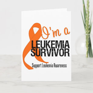Carte Je suis un survivant de leucémie