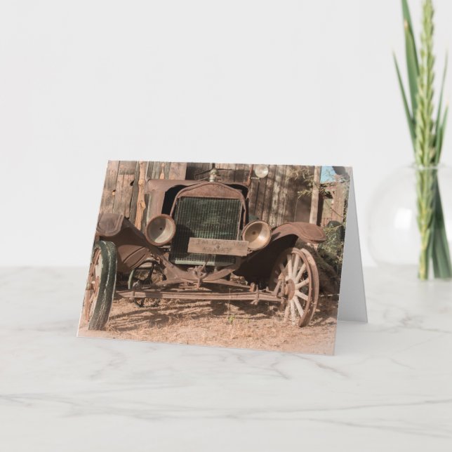 Carte Je suis Vieux et Cranky Birthday Greeting Card (Devant)