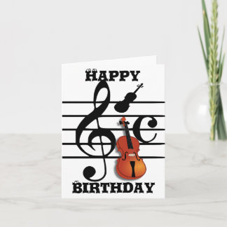 Carte Je Suis Violon_