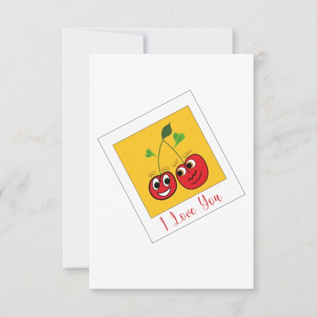 Carte Je T'Aime (Devant)
