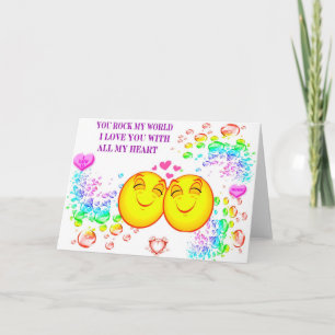Carte 'Je t'aime'