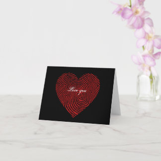 Carte Je t'aime