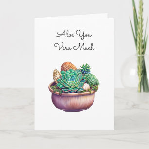 Carte Je T'Aime Beaucoup HEUREUSE SAINTE-VALENTIN