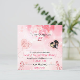 Carte Je t'aime Cadeau pour elle