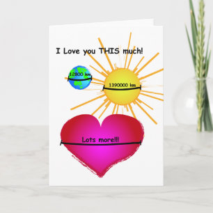 Carte Je t'aime CE beaucoup !