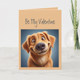 Carte Je t'aime Goofy in Love Dog Hearts