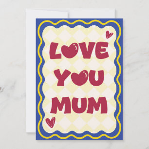 Carte Je T'Aime Maman