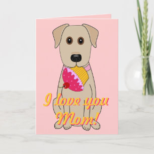 Carte Je t'aime maman !