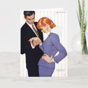 Carte Je t'aime, maman Girl