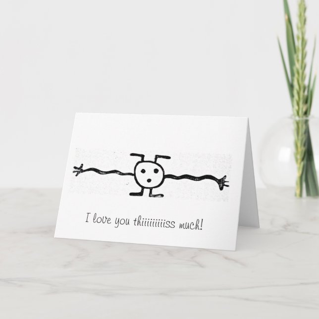Carte Je t'aime tant ! (Devant)