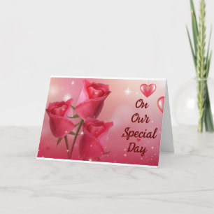 CARTE **JE VEUX NOUS CÉLÉBRER** VOITURE ANNIVERSAIRE SPÉ