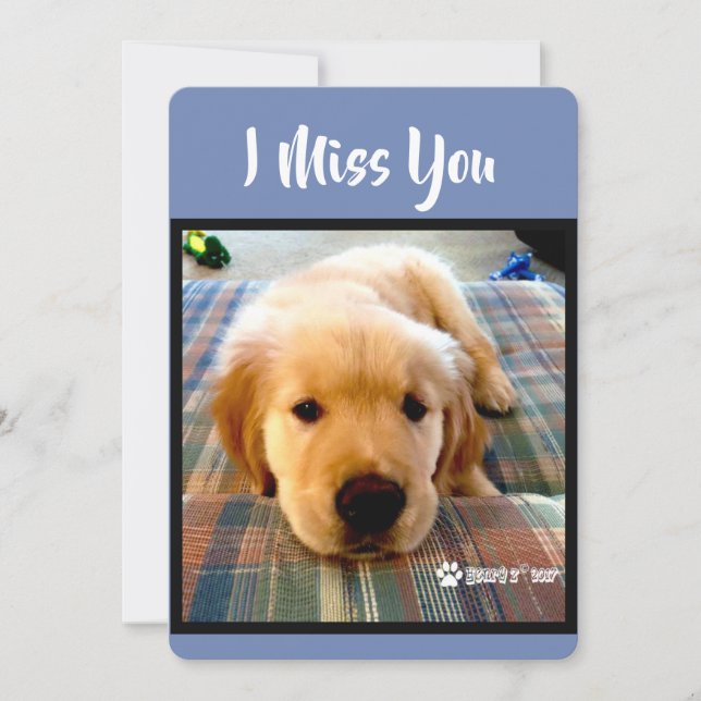 Carte Je Vous Manque (Devant)