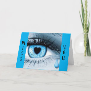 CARTE ****JE VOUS MANQUE ET VOUS AIME**** CHAQUE JOUR CH