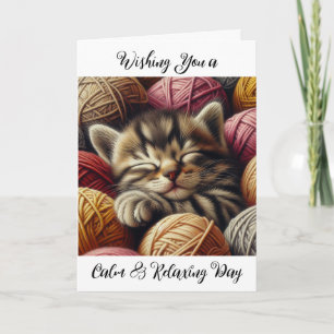Carte Je vous souhaite un Anniversaire calme et relaxant