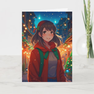 Carte Je vous souhaite un jeu de mots de Noël anesthésia