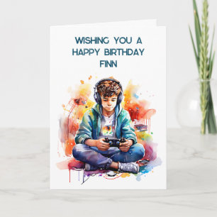 Carte Je vous souhaite un joyeux anniversaire Personnali