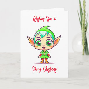 Carte Je vous souhaite un joyeux Noël et une bonne année