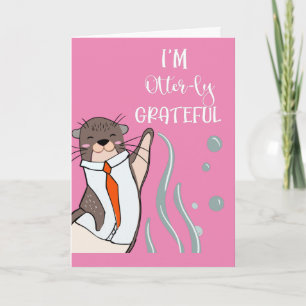 Carte Je vous suis totalement reconnaissant pour la Cera