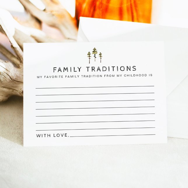 Carte JENNA Mountain Pine Baby Family Traditions C (Créateur téléchargé)