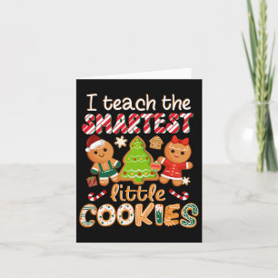 Carte J'enseigne aux cookies les plus intelligents Profe