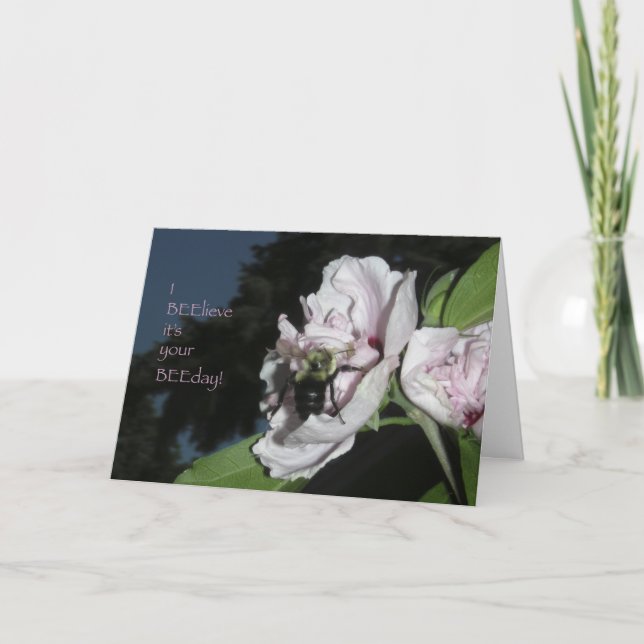 Carte J'espère que ce n'est pas du tout heureux ! (Devant)