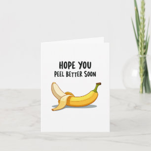 Carte J'Espère Que Vous Peel Mieux Bientôt
