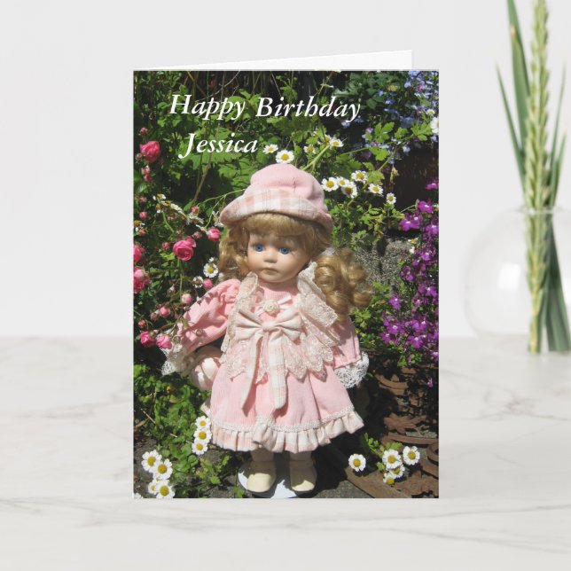 Carte Jessica, anniversaire de l'AP (Devant)