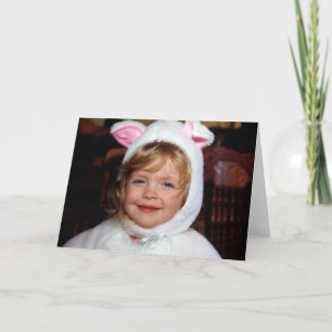 Carte Jessie dans son costume d'Halloween Kitten blanc