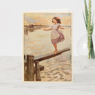 Carte Jessie Willcox Smith Greeting Card Illustration