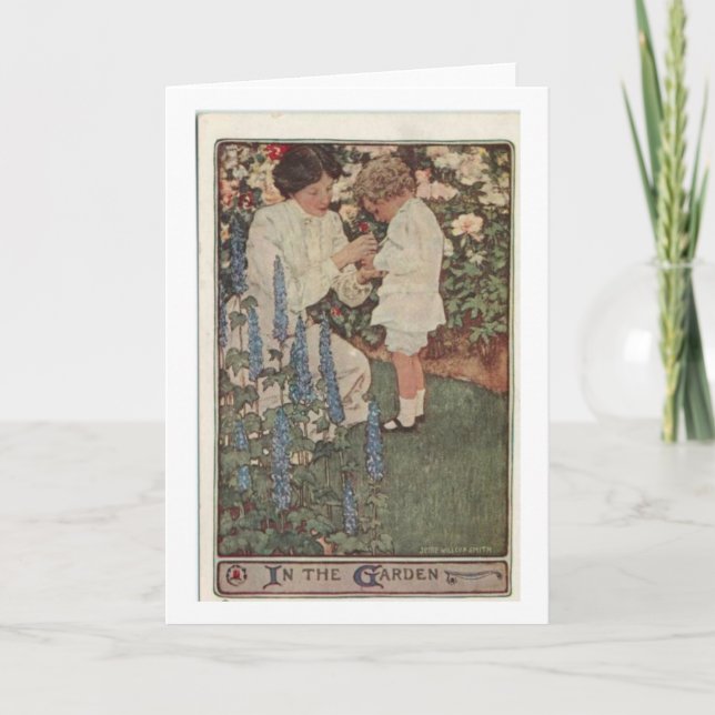 Carte Jessie Willcox Smith, illustrateur (Devant)
