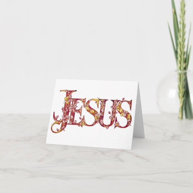 CARTE JÉSUS (Devant)