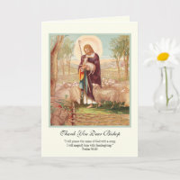 Jésus Bon Pasteur Evêque Encouragement