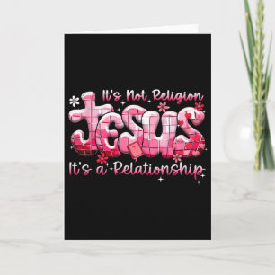 Carte Jésus Ce n'est pas la disco religieuse de la Saint